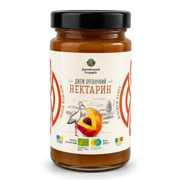 Джем з нектарину органічний, 300г (шт)